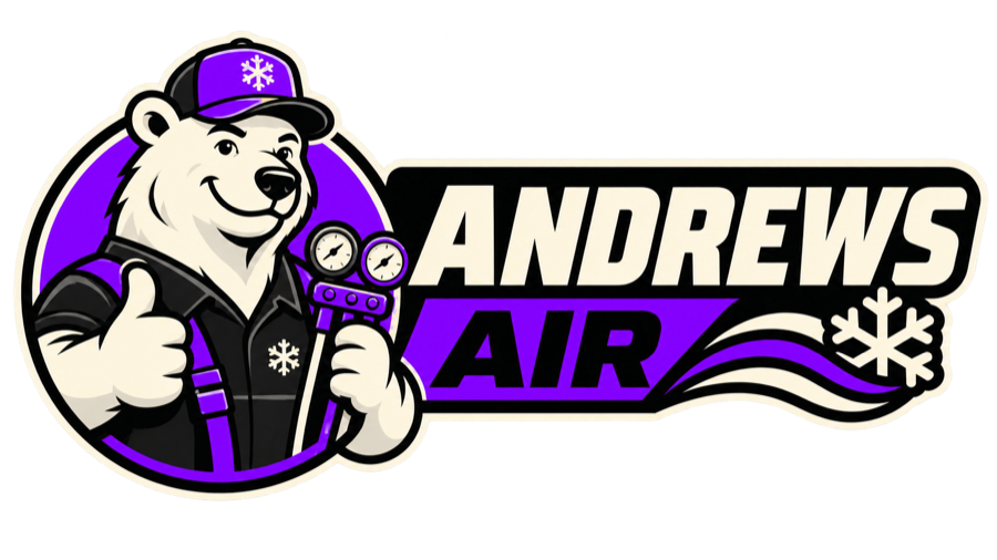 ANDREWS AIR mascot logo