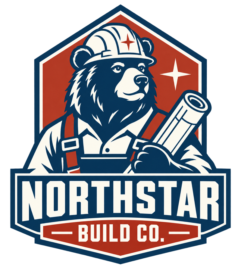 NORTHSTAR BUILD CO. mascot logo